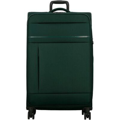 Jump Monthélys 4 Rollen Trolley 78 cm mit Dehnfalte, Koffer, Grün Jump Monthélys 4 Rollen Trolley 78 cm mit Dehnfalte, Koffer, Grün