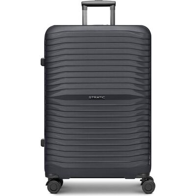 Stratic Shine 4 Rollen Trolley 76 cm, Koffer, Schwarz Stratic Shine 4 Rollen Trolley 76 cm, Koffer, Schwarz