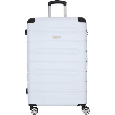 Nowi Rhodos 4 Rollen Trolley 75 cm, Koffer, Weiss Nowi Rhodos 4 Rollen Trolley 75 cm, Koffer, Weiss