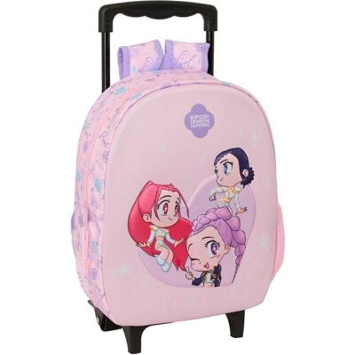 Safta Kpop Demon Hunters Chibi 3D trolley 33cm, Koffer, Mehrfarbig Safta Kpop Demon Hunters Chibi 3D trolley 33cm, Koffer, Mehrfarbig