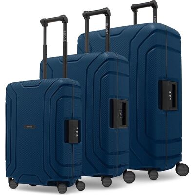 Redolz Essentials 15 4-Rollen Kofferset 3-tlg. mit Dreipunkt-Verschluss, Koffer, Blau Redolz Essentials 15 4-Rollen Kofferset 3-tlg. mit Dreipunkt-Verschluss, Koffer, Blau