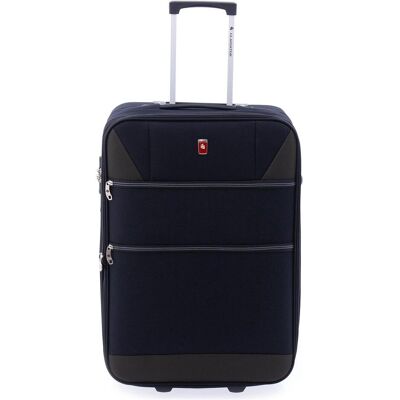 Gladiator 2100 2 Rollen Trolley 61 cm mit Dehnfalte, Koffer, Schwarz Gladiator 2100 2 Rollen Trolley 61 cm mit Dehnfalte, Koffer, Schwarz