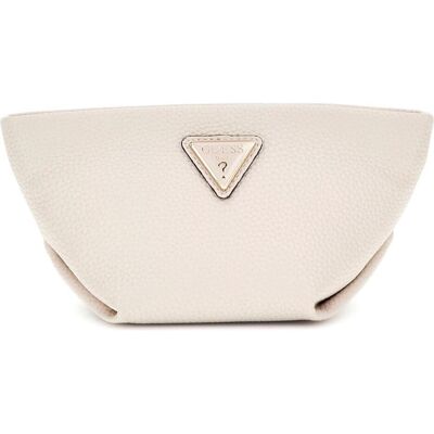 Guess Helina Top Zip Cosmetic, Necessaire, Beige Guess Helina Top Zip Cosmetic, Necessaire, Beige