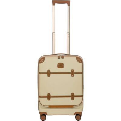 Brics Bellagio 4 Rollen Kabinentrolley 55 cm mit Dehnfalte, Koffer, Beige Brics Bellagio 4 Rollen Kabinentrolley 55 cm mit Dehnfalte, Koffer, Beige