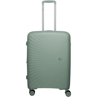 Travelite Tamaris x Voyaage 4 Rollen Trolley M 76 cm mit Dehnfalte, Koffer, Grün Travelite Tamaris x Voyaage 4 Rollen Trolley M 76 cm mit Dehnfalte, Koffer, Grün