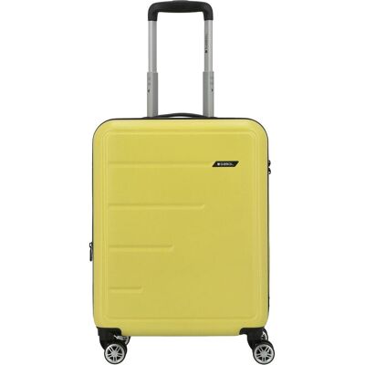 Gabol Future Plus 4 Rollen Kabinentrolley 55 cm mit Dehnfalte, Koffer, Gelb Gabol Future Plus 4 Rollen Kabinentrolley 55 cm mit Dehnfalte, Koffer, Gelb