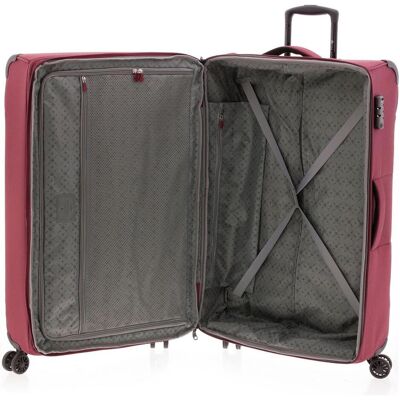 Gladiator 4700 4 Rollen Trolley 66 cm mit Dehnfalte, Koffer, Rot Gladiator 4700 4 Rollen Trolley 66 cm mit Dehnfalte, Koffer, Rot