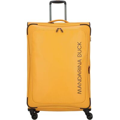 Mandarina Duck Eco Coated 4 Rollen Trolley XL 83 cm mit Dehnfalte, Koffer, Gelb Mandarina Duck Eco Coated 4 Rollen Trolley XL 83 cm mit Dehnfalte, Koffer, Gelb
