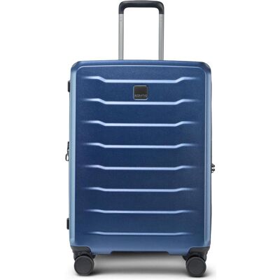 Stratic Phoenix 4 Rollen Trolley 66 cm mit Dehnfalte, Koffer, Blau Stratic Phoenix 4 Rollen Trolley 66 cm mit Dehnfalte, Koffer, Blau