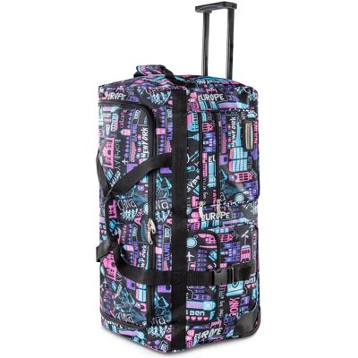 Normani Reisetasche mit 3 Rollen 80 Liter, Koffer, Mehrfarbig Normani Reisetasche mit 3 Rollen 80 Liter, Koffer, Mehrfarbig