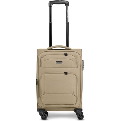 Smartbox Edition 04 4 Rollen Kabinentrolley 57 cm mit Dehnfalte, Koffer, Beige Smartbox Edition 04 4 Rollen Kabinentrolley 57 cm mit Dehnfalte, Koffer, Beige