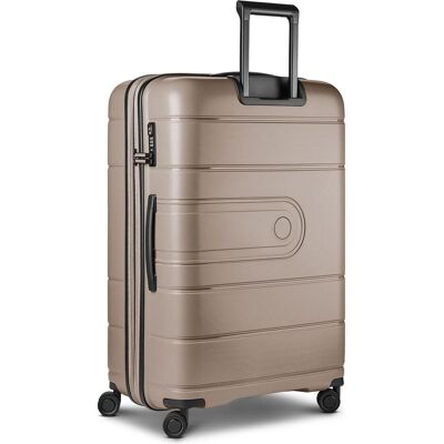 Redolz Essentials 11 4 Rollen Kofferset 3-teilig mit Dehnfalte, Koffer, Braun Redolz Essentials 11 4 Rollen Kofferset 3-teilig mit Dehnfalte, Koffer, Braun