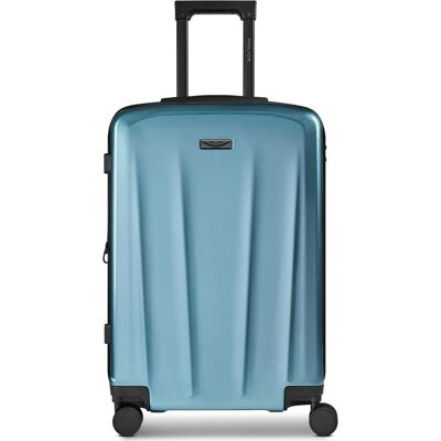 Police New York 4 Rollen Trolley M 62 cm mit Dehnfalte, Koffer, Blau Police New York 4 Rollen Trolley M 62 cm mit Dehnfalte, Koffer, Blau
