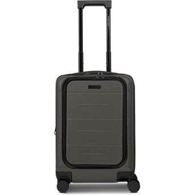 Police 4 Rollen Kabinentrolley 55 cm Laptopfach mit Dehnfalte, Koffer, Grün Police 4 Rollen Kabinentrolley 55 cm Laptopfach mit Dehnfalte, Koffer, Grün