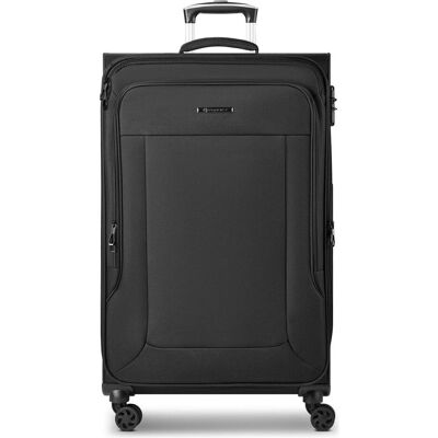 Franky Melbourne 3.0 4-Rollen Trolley 79 cm mit Dehnfalte, Koffer, Schwarz Franky Melbourne 3.0 4-Rollen Trolley 79 cm mit Dehnfalte, Koffer, Schwarz