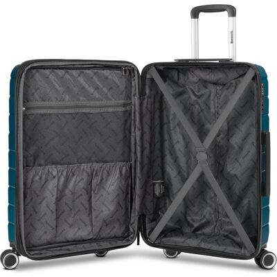 Bench Paris 4 Rollen Trolley M 66 cm mit Dehnfalte, Koffer, Türkis Bench Paris 4 Rollen Trolley M 66 cm mit Dehnfalte, Koffer, Türkis