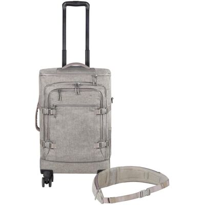 Normani Reisetrolley mit Rucksackfunktion und Hüftgurt - 9885, Koffer, Beige Normani Reisetrolley mit Rucksackfunktion und Hüftgurt - 9885, Koffer, Beige