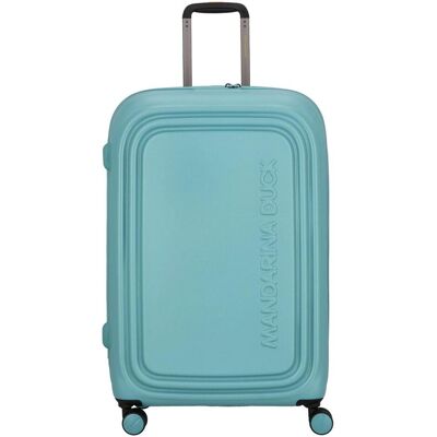 Mandarina Duck Logoduck+ 4-Rollen-Trolley 75 cm, Koffer, Türkis Mandarina Duck Logoduck+ 4-Rollen-Trolley 75 cm, Koffer, Türkis