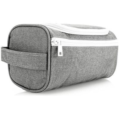 Intirilife Kulturbeutel in GRAU, Necessaire, Grau Intirilife Kulturbeutel in GRAU, Necessaire, Grau