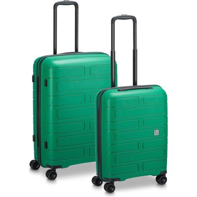 Modo by Roncato Supernova 2.0 4 Rollen Kofferset 2-teilig, Koffer, Grün Modo by Roncato Supernova 2.0 4 Rollen Kofferset 2-teilig, Koffer, Grün