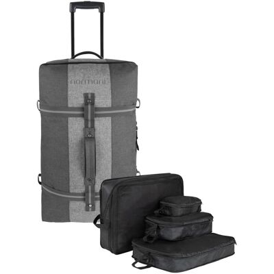 Normani Reisetasche 125 L mit 4 Kleidertaschen Aurori 125, Koffer, Grau Normani Reisetasche 125 L mit 4 Kleidertaschen Aurori 125, Koffer, Grau