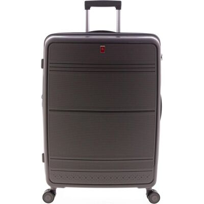 Gladiator 3500 4 Rollen Trolley 75 cm mit Dehnfalte, Koffer, Grau Gladiator 3500 4 Rollen Trolley 75 cm mit Dehnfalte, Koffer, Grau