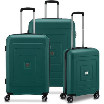 Modo by Roncato Nebula 4 Rollen Kofferset 3-teilig, Koffer, Grün Modo by Roncato Nebula 4 Rollen Kofferset 3-teilig, Koffer, Grün