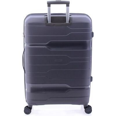 Gladiator 3800 4 Rollen Trolley 77 cm mit Dehnfalte, Koffer, Grau Gladiator 3800 4 Rollen Trolley 77 cm mit Dehnfalte, Koffer, Grau