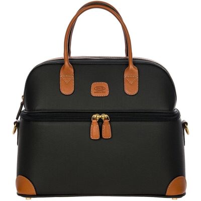 Brics Firenze Beauty Case 35 cm, Necessaire, Blau, Schwarz Brics Firenze Beauty Case 35 cm, Necessaire, Blau, Schwarz