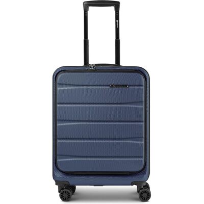 Franky Munich 4.0 4 Rollen Kabinentrolley 55 cm Laptopfach mit Dehnfalte, Koffer, Blau Franky Munich 4.0 4 Rollen Kabinentrolley 55 cm Laptopfach mit Dehnfalte, Koffer, Blau