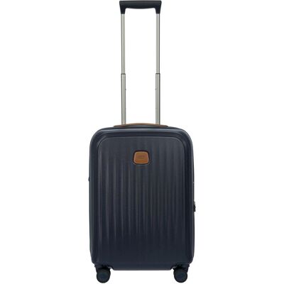 Brics Taormina 4 Rollen Trolley S 57 cm mit Dehnfalte, Koffer, Blau Brics Taormina 4 Rollen Trolley S 57 cm mit Dehnfalte, Koffer, Blau