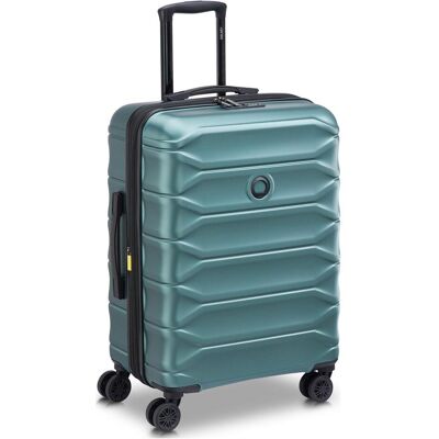 Delsey Meteor 4 Rollen Kofferset 3-teilig mit Dehnfalte, Koffer, Blau Delsey Meteor 4 Rollen Kofferset 3-teilig mit Dehnfalte, Koffer, Blau