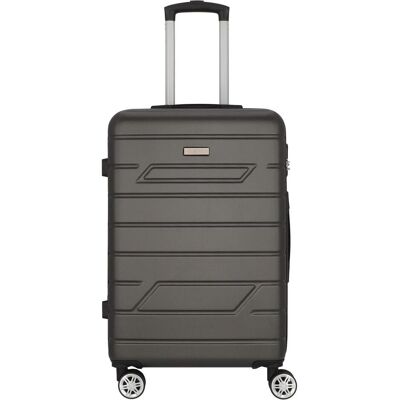 Nowi Bergamo 4 Rollen Trolley 65 cm, Koffer, Grau Nowi Bergamo 4 Rollen Trolley 65 cm, Koffer, Grau