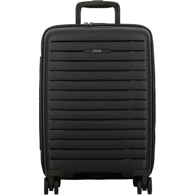 Jump Striper 4 Rollen Kabinentrolley 55 cm mit Dehnfalte, Koffer, Grau Jump Striper 4 Rollen Kabinentrolley 55 cm mit Dehnfalte, Koffer, Grau
