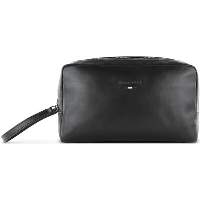 Bugatti Romeo Kulturbeutel Leder 22 cm, Necessaire, Schwarz Bugatti Romeo Kulturbeutel Leder 22 cm, Necessaire, Schwarz