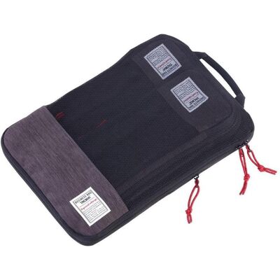 Troika BUSINESS PACKING CUBES Reise-Kompressionstaschen Set, grau/schwarz, Reisezubehör, Schwarz, Grau Troika BUSINESS PACKING CUBES Reise-Kompressionstaschen Set, grau/schwarz, Reisezubehör, Schwarz, Grau