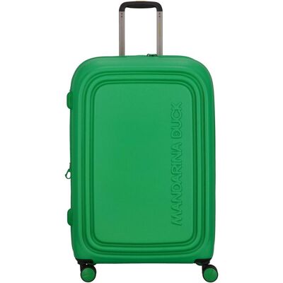 Mandarina Duck Logoduck+ 4-Rollen-Trolley 75 cm, Koffer, Grün Mandarina Duck Logoduck+ 4-Rollen-Trolley 75 cm, Koffer, Grün