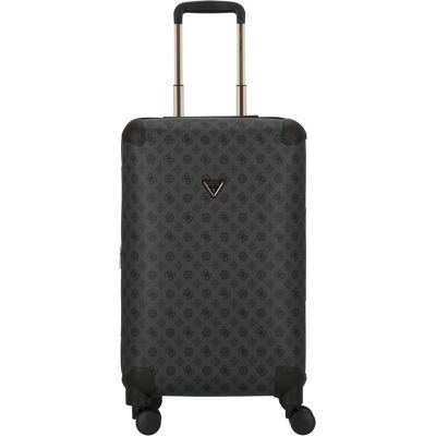 Guess Wilder 4 Rollen Trolley 64 cm mit Dehnfalte, Koffer, Grau, Schwarz Guess Wilder 4 Rollen Trolley 64 cm mit Dehnfalte, Koffer, Grau, Schwarz