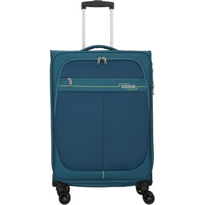 American Tourister Deep Dive 4 Rollen Trolley 67 cm mit Dehnfalte, Koffer, Türkis American Tourister Deep Dive 4 Rollen Trolley 67 cm mit Dehnfalte, Koffer, Türkis