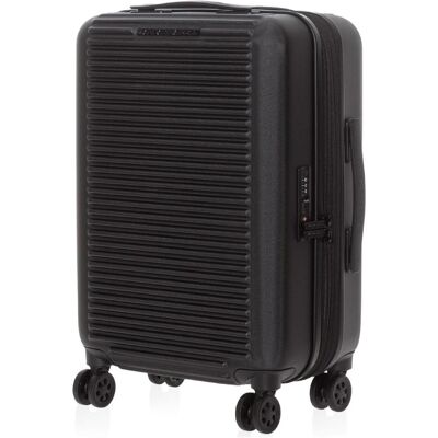 Mandarina Duck Tank Case 4 Rollen Kabinentrolley S 55 cm mit Dehnfalte, Koffer, Schwarz Mandarina Duck Tank Case 4 Rollen Kabinentrolley S 55 cm mit Dehnfalte, Koffer, Schwarz