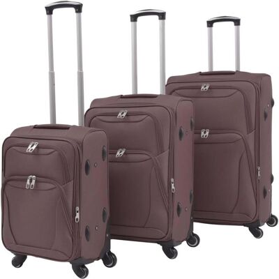 vidaXL Laila, Koffer, Braun vidaXL Laila, Koffer, Braun