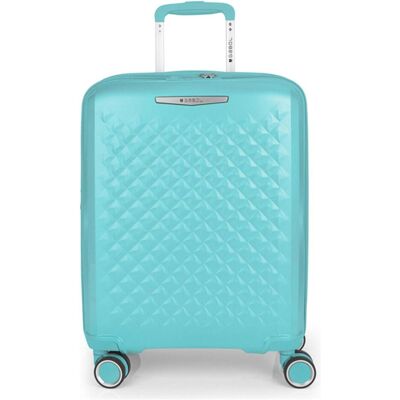Gabol Queens 4 Rollen Kabinentrolley S 54 cm mit Dehnfalte, Koffer, Grün Gabol Queens 4 Rollen Kabinentrolley S 54 cm mit Dehnfalte, Koffer, Grün