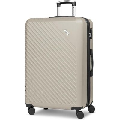 Check.In Paradise 2.0 4 Rollen Trolley L 78 cm mit Dehnfalte, Koffer, Grau Check.In Paradise 2.0 4 Rollen Trolley L 78 cm mit Dehnfalte, Koffer, Grau