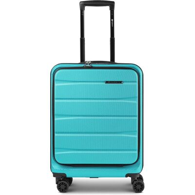 Franky Munich 4.0 4 Rollen Kabinentrolley 55 cm Laptopfach mit Dehnfalte, Koffer, Türkis Franky Munich 4.0 4 Rollen Kabinentrolley 55 cm Laptopfach mit Dehnfalte, Koffer, Türkis