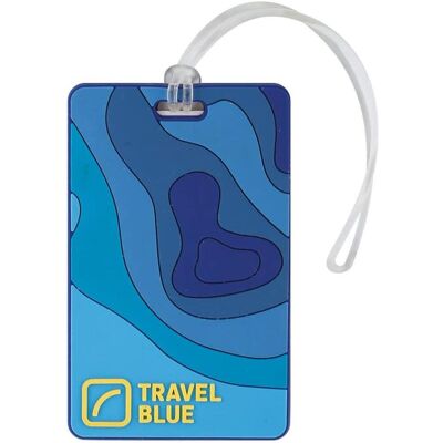 Travel Blue Map ID Tag, Reisezubehör, Mehrfarbig Travel Blue Map ID Tag, Reisezubehör, Mehrfarbig