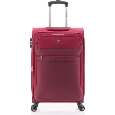 Gladiator 2000 4 Rollen Trolley 68 cm mit Dehnfalte, Koffer, Rot Gladiator 2000 4 Rollen Trolley 68 cm mit Dehnfalte, Koffer, Rot