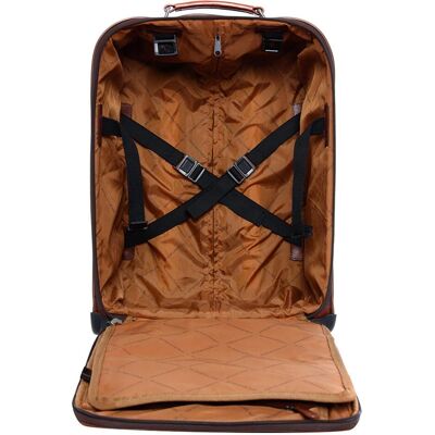 The Chesterfield Brand San Marino 4 Rollen Kabinentrolley 47 cm, Koffer, Braun The Chesterfield Brand San Marino 4 Rollen Kabinentrolley 47 cm, Koffer, Braun
