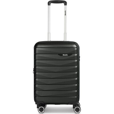 Bench Paris 4 Rollen Kabinentrolley S 56 cm mit Dehnfalte, Koffer, Schwarz Bench Paris 4 Rollen Kabinentrolley S 56 cm mit Dehnfalte, Koffer, Schwarz