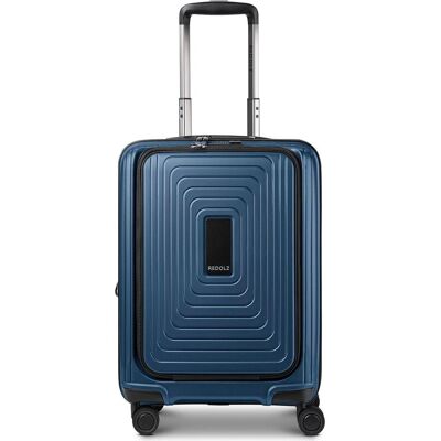 Redolz Essentials 14 4 Rollen Kabinentrolley S 55 cm Laptopfach mit Dehnfalte, Koffer, Blau Redolz Essentials 14 4 Rollen Kabinentrolley S 55 cm Laptopfach mit Dehnfalte, Koffer, Blau