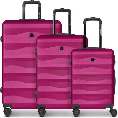Smartbox Edition 03 4 Rollen Kofferset 3-teilig, Koffer, Pink Smartbox Edition 03 4 Rollen Kofferset 3-teilig, Koffer, Pink